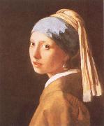 VERMEER VAN DELFT, Jan Girl with a Pearl Earring china oil painting artist